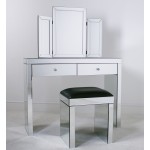 Mirrored Dressing Table Set